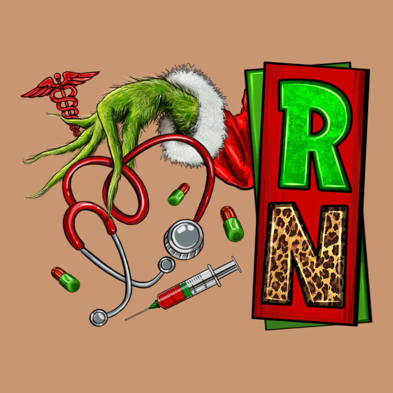 Christmas Character  Nurse Heavyweight Hoodie by NancyCooperArtShop | Teevron