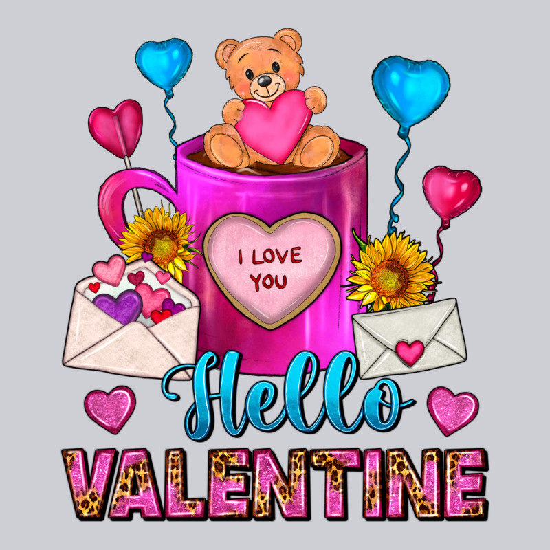 Hello Valentine Valentines Day Coffee Mug Urban Hoodie by FaDigitalArtStudio | Teevron