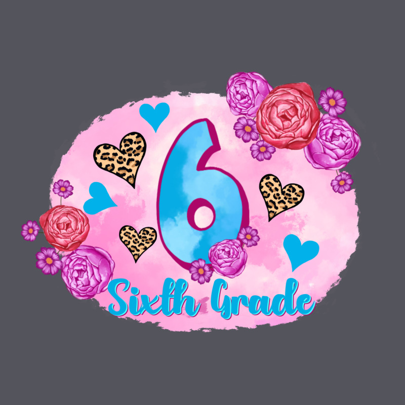 Back To School Flowers Sixth Grade 3200x2400 Vintage Hoodie by AdoDesignShop | Teevron