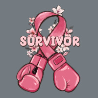 Survivor Breast Cancer With Boxing Gloves Heavyweight Sweatshirt | Teevron