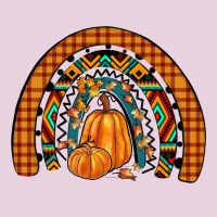 Fall Pumpkin Rainbow Ladies Tee | Teevron