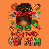 Santas Favorite Cat Mom Premium Sweatshirt | Teevron