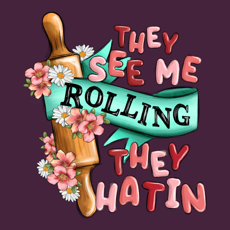 They See Me Rolling They Hatin Long Sleeve Tee by MaliasSmallBusiness | Teevron