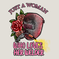 Just A Woman Who Loves Her Welder Heavy Core Tee | Teevron