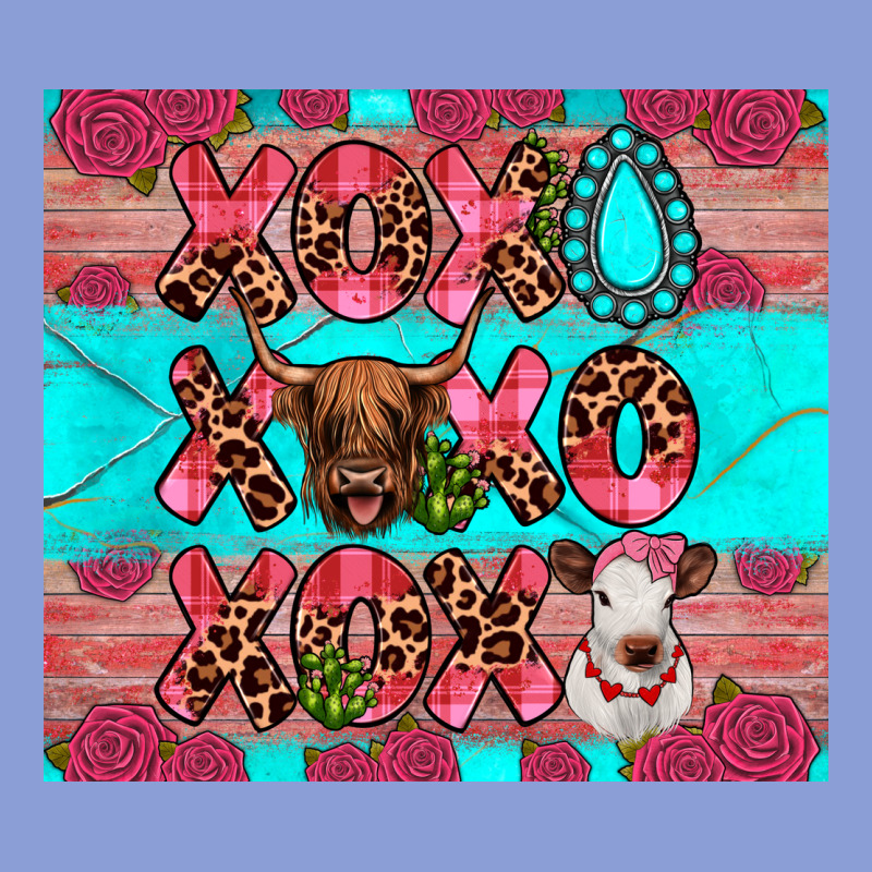Xoxo Calf Heifer Long Sleeve Tee by JahusDesignShop | Teevron