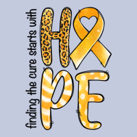 Finding The Cure Starts With Hope Childhood Cancer Long Sleeve Tee | Teevron