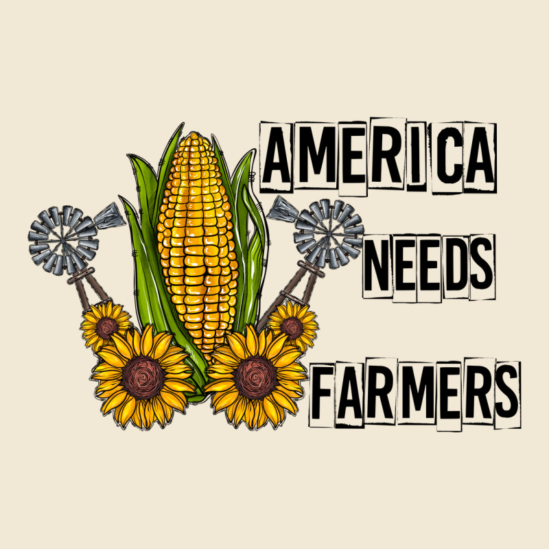 America Needs Farmers Premium Tee by CowhideDigitalArt | Teevron