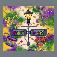 Mardi Gras Street Lights Heavyweight Sweatshirt | Teevron