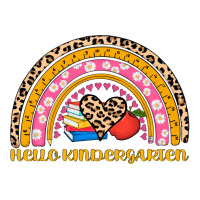 back to school rainbow hello kindergarten | Teevron