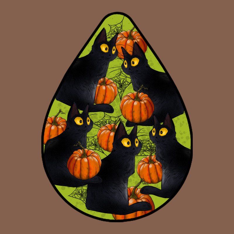 Black Cat Halloween Teardrop Zipper Hoodie by LillyAllenDesigns | Teevron