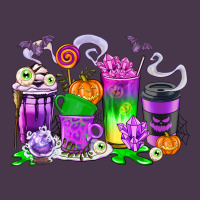 Halloween Coffee Cups Heavyweight Hoodie | Teevron