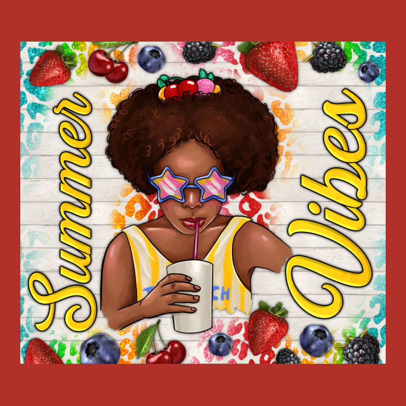 Summer Vibes Afro Kid Premium Hoodie by TumblerDesignByShophia | Teevron