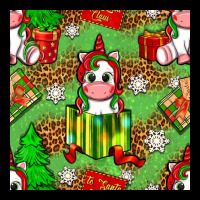 Christmas Unicorn And Gift Box Urban Heavy Tee | Teevron