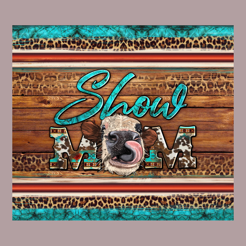 Show Mom Aztec Cowhide Leopard Heifer Vintage Hoodie by Artiststas | Teevron