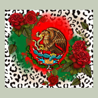 Mexican Flag And Roses Ladies Tee | Teevron