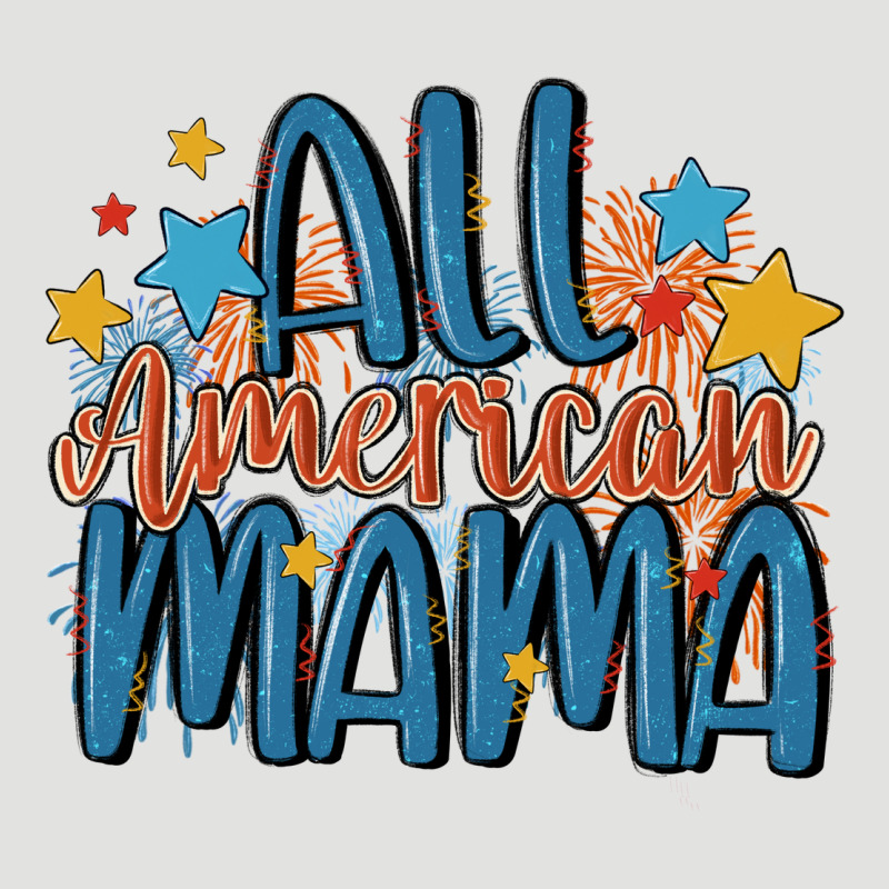 All American Mama Classic Tee by MaliasSmallBusiness | Teevron