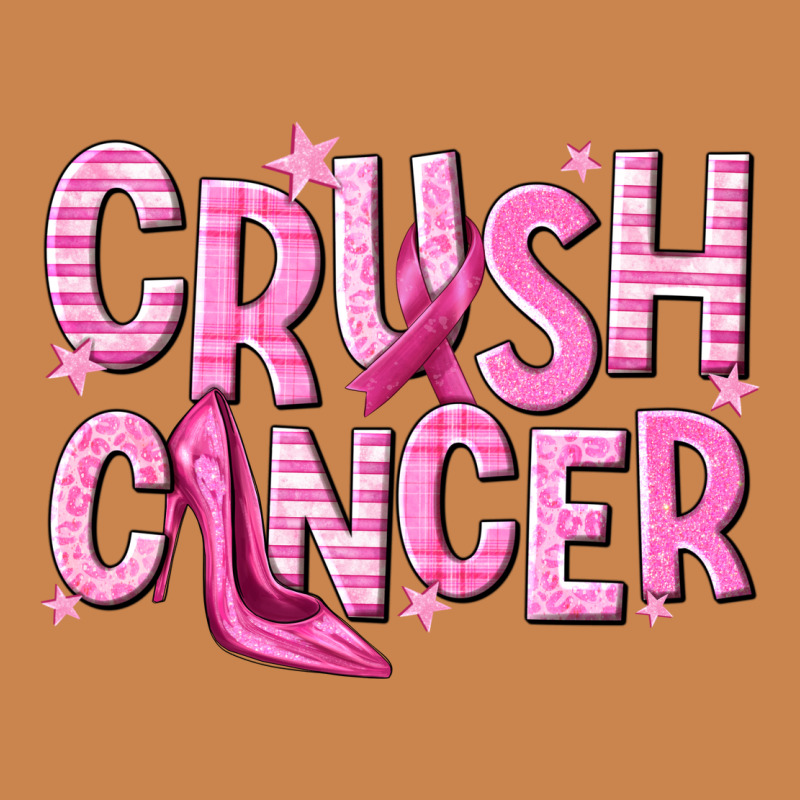 Crush Cancer Heavyweight Hoodie by NancyCooperArtShop | Teevron