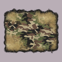 Camouflage Glitter Background Vintage Tee | Teevron
