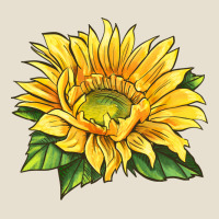 Starburst Greenburst Sunflower Urban Heavy Tee | Teevron