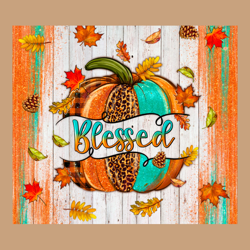 Blessed Pumpkin Vintage Tee by NancyCooperArtShop | Teevron