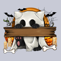 Personalized Halloween Ghost Cat Heavyweight Hoodie | Teevron