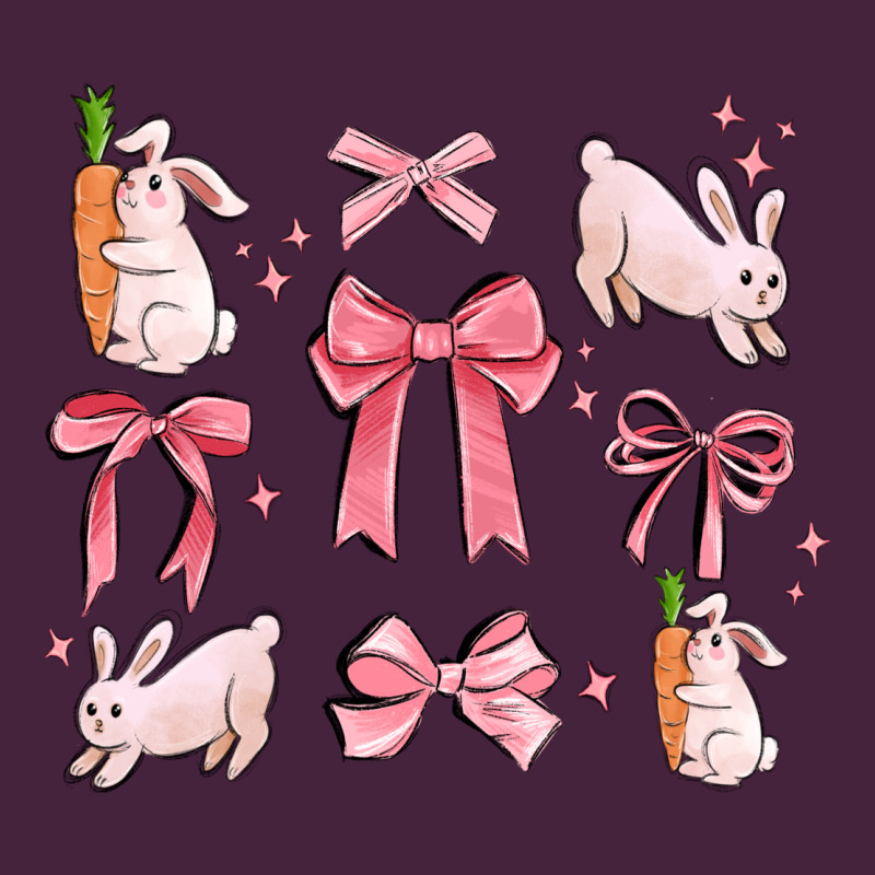 Pink Ribbons With Rabbits Classic Tee by MaliasSmallBusiness | Teevron