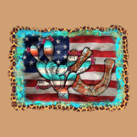 Flag Cactus Horseshoe Vintage Tee | Teevron