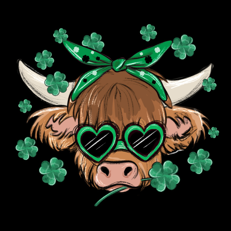 St Patrick's Day Cow Heavyweight Sweatshirt by MaliasSmallBusiness | Teevron