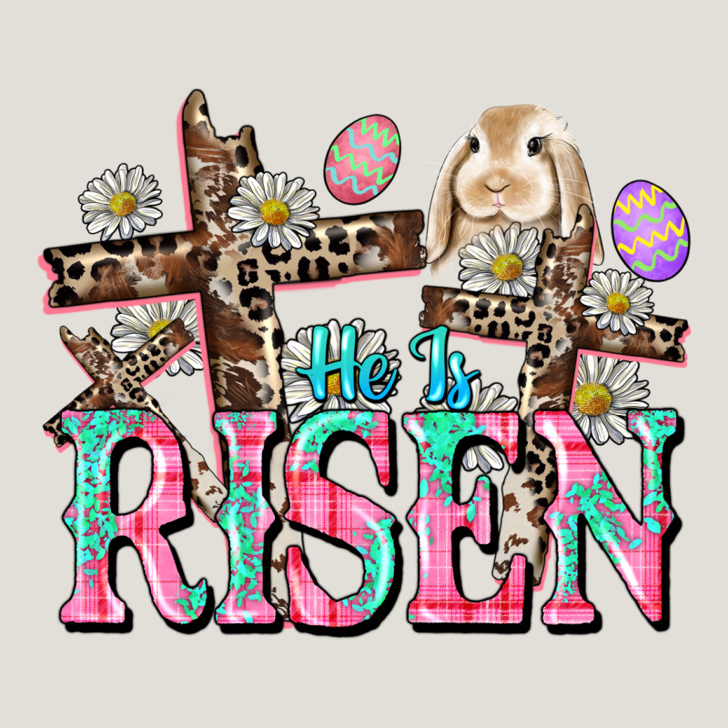 He Is Risen Easter Day Heavy Core Tee by CowGirlArtShop | Teevron