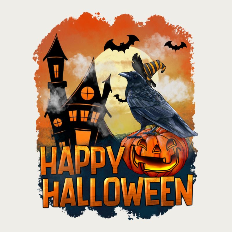 Happy Halloween With Crow Zipper Hoodie by LillyAllenDesigns | Teevron