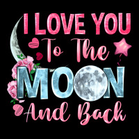 I Love You To The Moon And Back Valentine's Day Urban Hoodie | Teevron