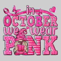 In October We Wear Pink With Gnome Premium Sweatshirt | Teevron