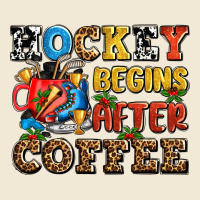 Hockey Begins After Coffee Ado Premium Tee | Teevron