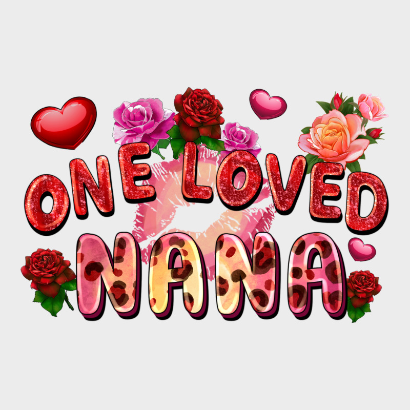 One Loved Nana Valentine's Day Urban Hoodie by FaDigitalArtStudio | Teevron