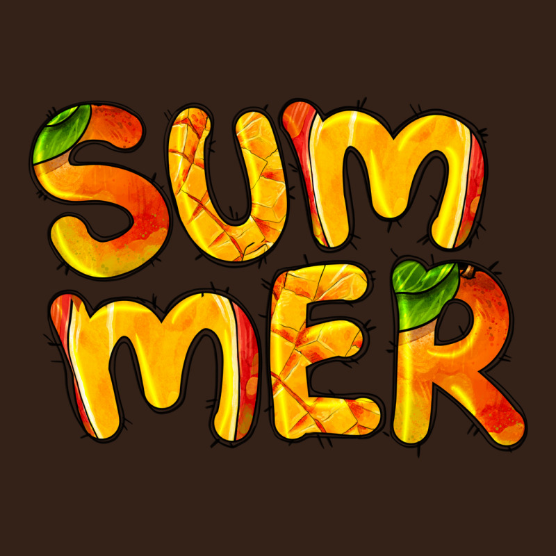 Summer Mango Heavy Core Tee by BarkalooDesign | Teevron