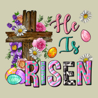 He Is Risen Easter Heavy Core Tee | Teevron