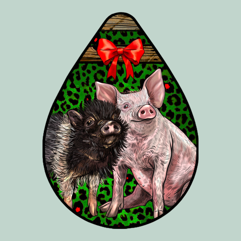 Christmas Pig Zipper Hoodie by LillyAllenDesigns | Teevron