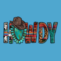 Western Howdy Gemstone Cowboy Hat Premium Hoodie | Teevron