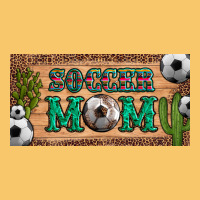 Soccer Mom With Ball And Cactus And Serape Licanse Plate Vintage Hoodie | Teevron
