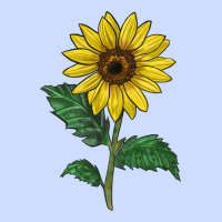 Sunray Yellow Sunflower Urban Heavy Tee | Teevron