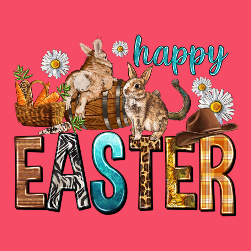 Happy Easter With Cowboy Premium Sweatshirt by NancyCooperArtShop | Teevron