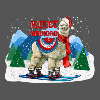 Fleece Navidad Alpaca Mountains Zipper Hoodie | Teevron