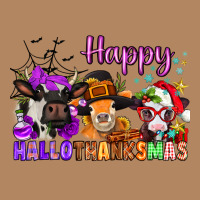 Happy Hallothanksmas Cows  Nancy Long Sleeve Tee | Teevron
