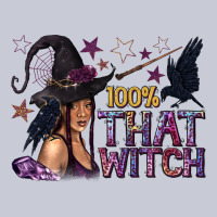 100% That Witch Black Afro Witch Heavyweight Hoodie | Teevron