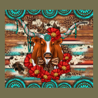 Longhorn With Gemstone Vintage Hoodie | Teevron