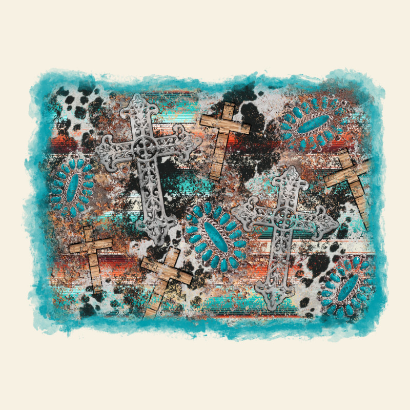 Cross Western Background Vintage Tee by AdoDesignShop | Teevron