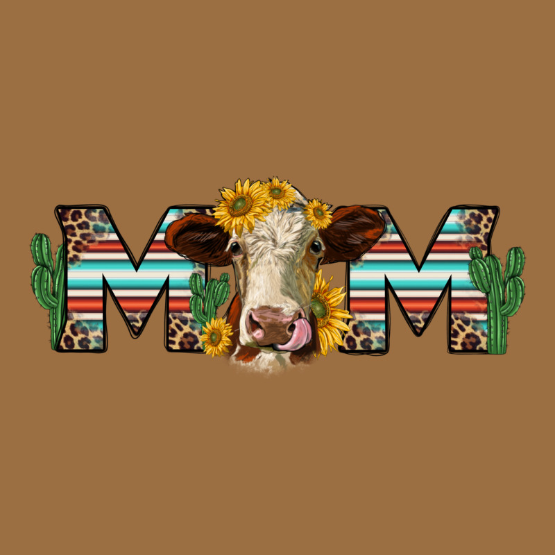 Sunflower Hereford Cattle And Cactus  Mom Vintage Tee by Jasminsmagicworld | Teevron