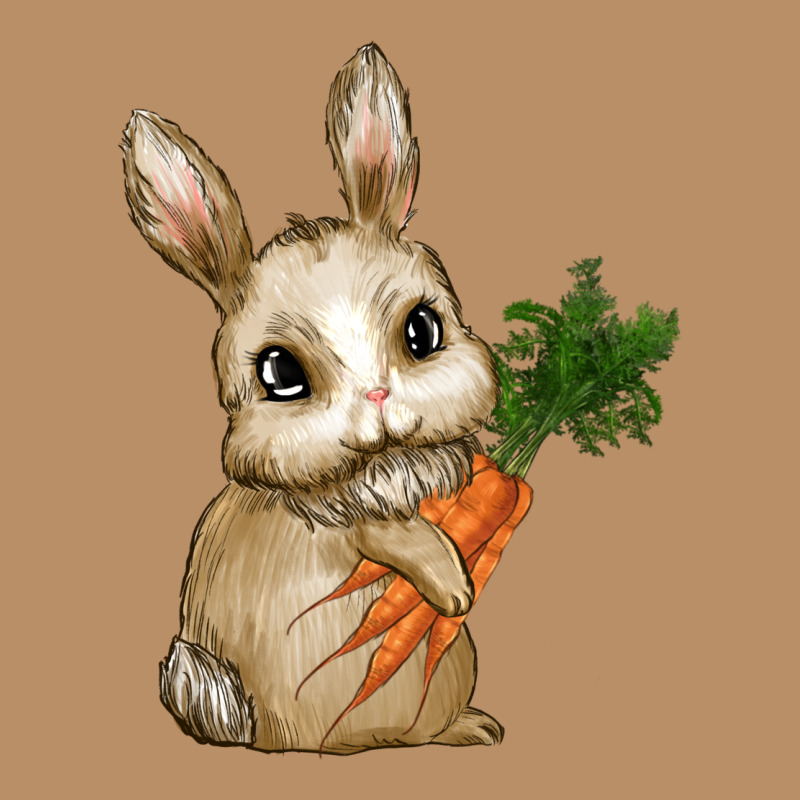Happy Easter With Bunny And Carrot Vintage Hoodie by RanaPortraitStore | Teevron