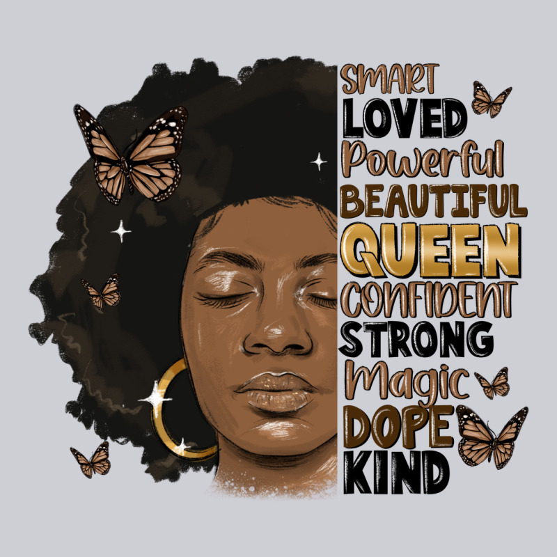 Afro Woman Smart Loved Powerful Heavyweight Sweatshirt by MaliasSmallBusiness | Teevron