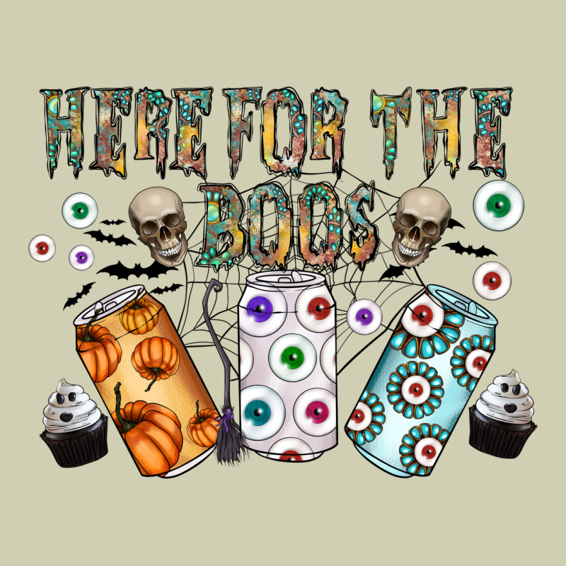 Here For The Boos Heavy Core Tee by CowhideDigitalArt | Teevron